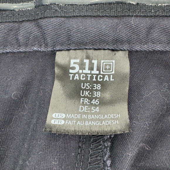 5.11 Tactical Men's navy blue Cargo Pants Size 38x32 - Picture 3 of 3